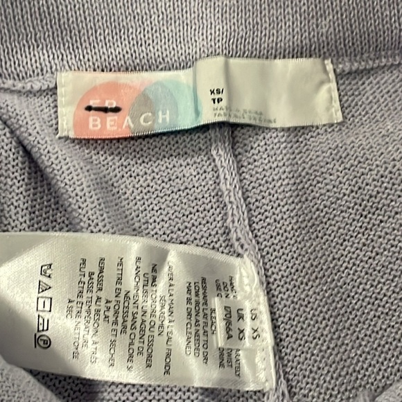 Free People Nolan Sweater Pants Purple size XS - Picture 4 of 8